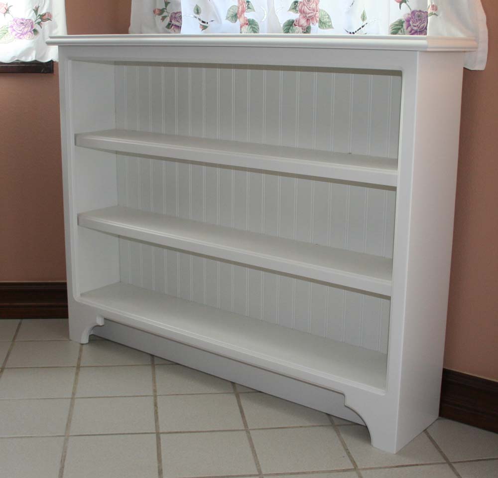 Craftsman 2 shelf Bookcase in Designer White