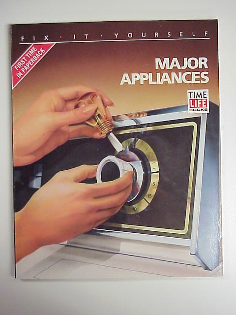 Fix It Yourself Major Appliance Book - Click Image to Close