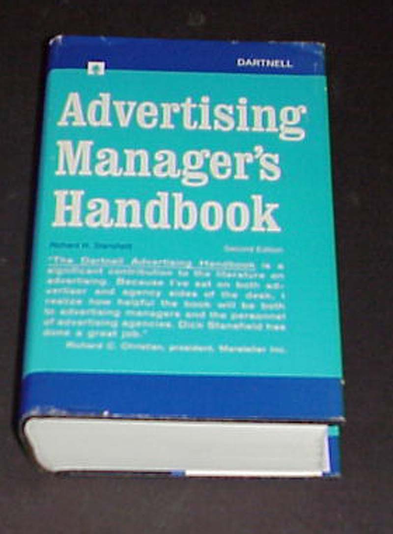 The Dartnell Advertsing Manager's Handbook