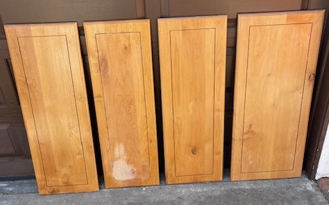 Rustic Knotty Alder Cabinet Doors