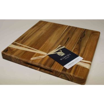 Butcher Chopping Block - Teak 14x14x1.25-End Grail Butcher Block
