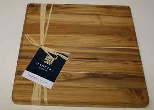 Butcher Chopping Block - Teak 14x14x1.25-End Grail Butcher Block