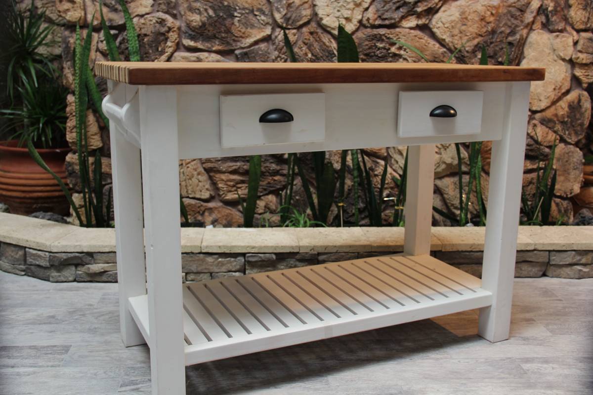 Beech Creek Butcher Block  Kitchen Island