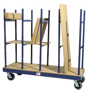 Cut Lumber Parts Cart