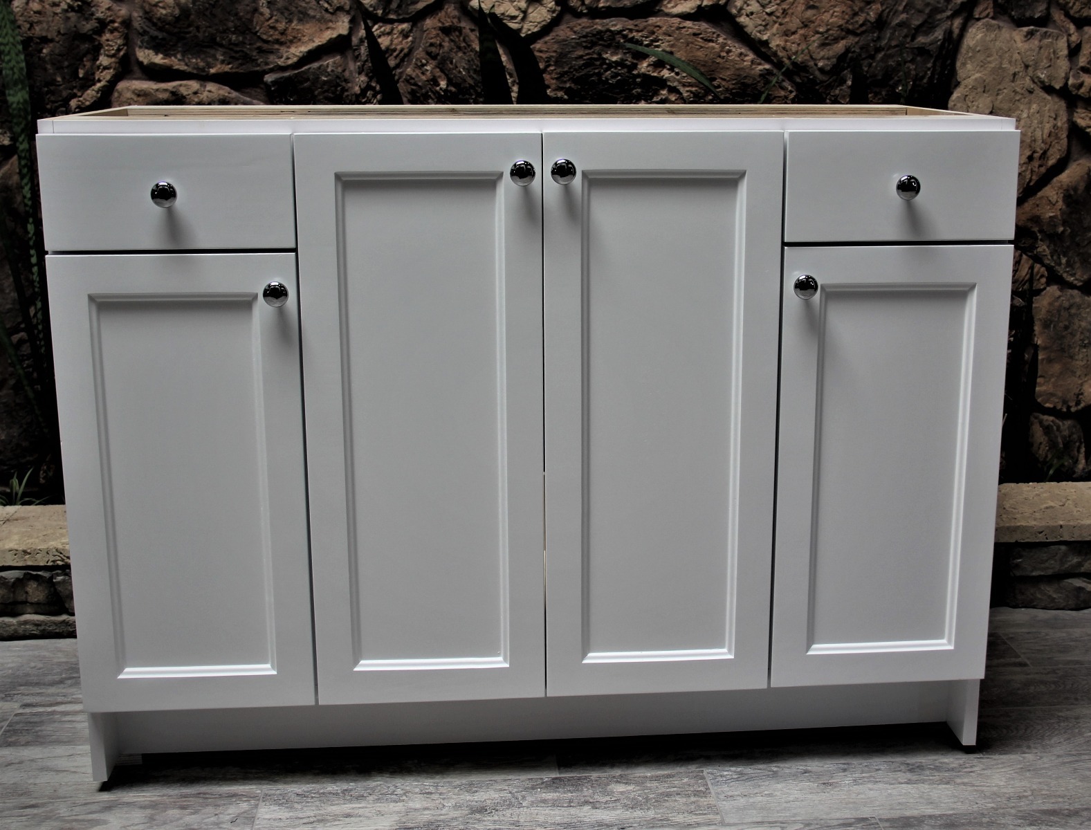 Craftsman 48 inch Bathroom Vanity with 2 Drawers