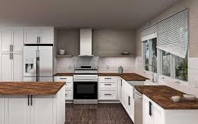 Butcher Block Kitchen Countertop